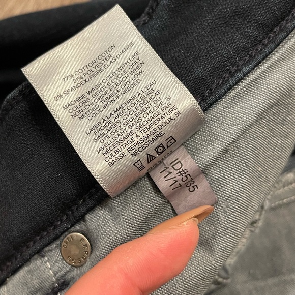 Express Dark Wash High Rise Jeans - Picture 7 of 9